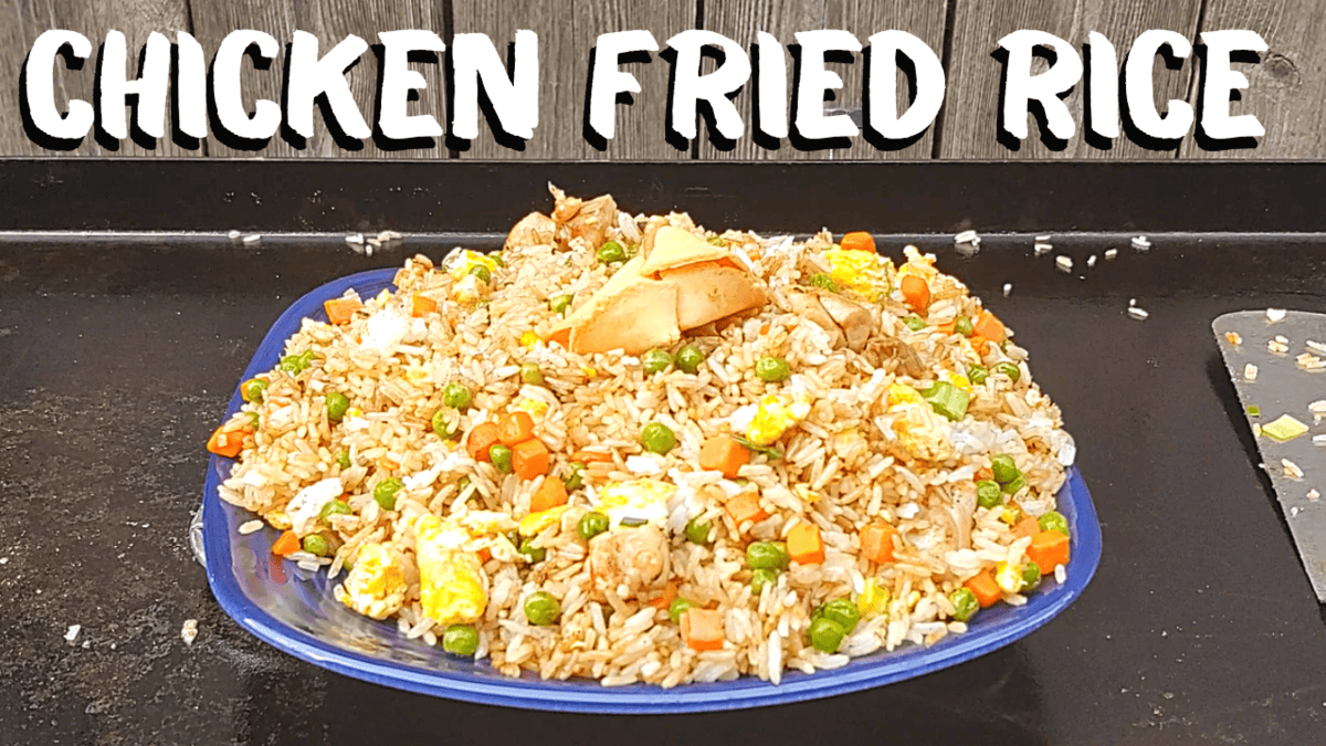 Chicken Fried Rice Griddle With Johnny