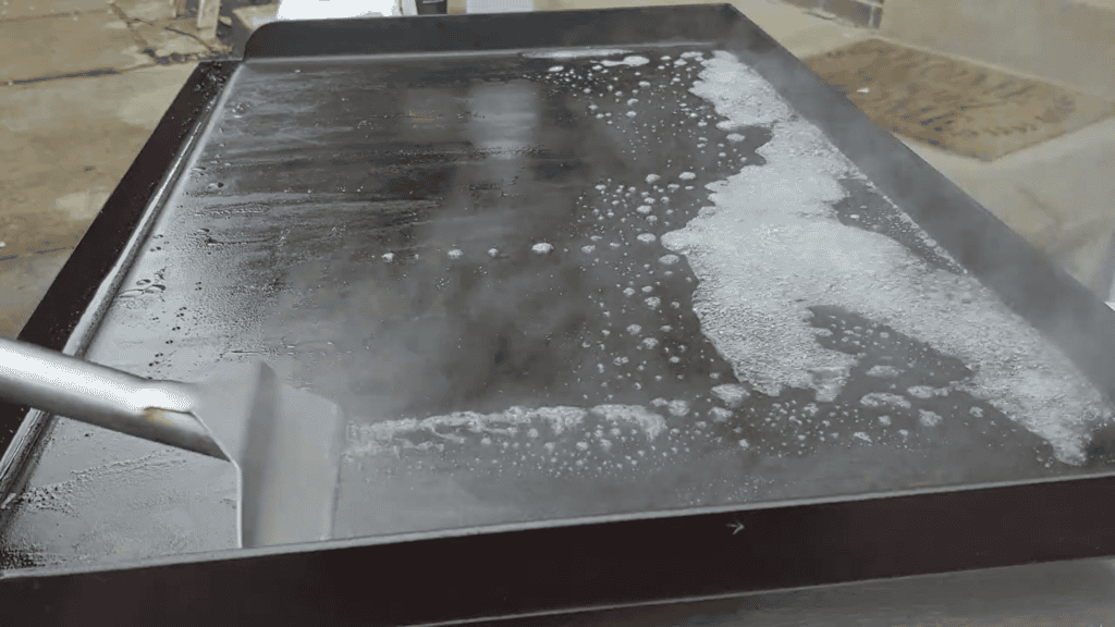 How to Clean a Griddle Griddle With Johnny