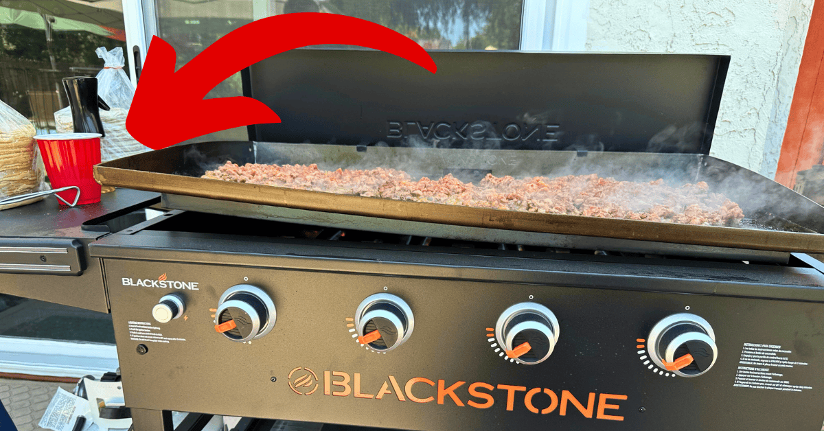 Blackstone griddle warped and popping up in the middle during cooking